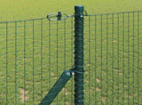 Ground Fix Welded Wire Fence 50 x 1.4 m PVC-Coated Steel Green 3351771