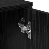 Sideboard 2 pcs Black Oak 60 x 31 x 70 cm Engineered Wood 3365552