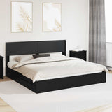 Bed Frame with Storage and Headboard 3 pcs Engineered Wood 3414354