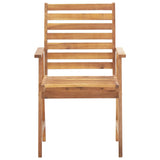 5 Piece Garden Dining Set Solid Wood Acacia 3283566