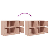 Sideboard Pink 99x39x73 cm Steel 841794