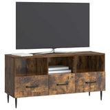 TV Cabinet Smoked Oak 102 x 34.5 x 50 cm Engineered Wood 894910