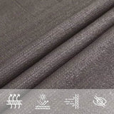Sunshade Sail 160 g/m Anthracite 4/5x3 m HDPE 311105