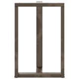 Bar Table Legs T-Shaped 2 pcs Black 60x35x cm Steel 4013083