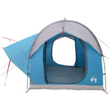 Car Tent with Roof Blue 239 x 210 x 210 cm Polyester and Steel 42028536