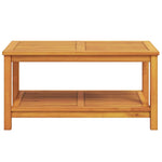 Coffee Table Brown 110 x 55 x 45 cm Solid acacia wood 4108104
