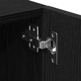 TV Cabinet Set 2 pcs Black 180 x 35 x 40 cm Engineered Wood 3333062