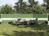 Camping Windbreak Green 490x123 cm Waterproof 4009654
