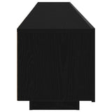 TV Cabinet Set 2 pcs Black 200 x 35 x 40 cm Engineered Wood 3333063
