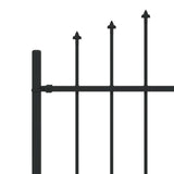 Spike Fence Asten Black 42030088