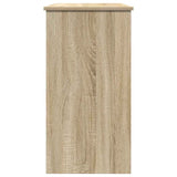 Desk Sonoma Oak 80x40x75 cm Engineered Wood 860474