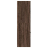 Apothecary Cabinet Brown Oak 40x41x144.5 cm Engineered Wood 3309642