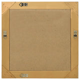 320333 Wall Mirror Baroque Style 60x60 cm Gold