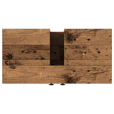 Bathroom Sink Cabinet Old Wood 60x30x60 cm Engineered Wood 862232