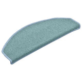 Stair Mats 30 pcs 65x24x4 cm Sea Blue Half Round Large 3365758