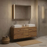 Bathroom Furniture Set 4 pcs Artisan Oak 3406830