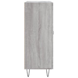 Sideboard Grey Sonoma 69.5x34x90 cm Engineered Wood 830258