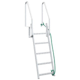 5-Step Dock Ladder Silver 58 x 77 x 191 cm Aluminium 42011358