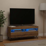 LED TV Cabinet Artisan Oak Engineered Wood 897654