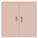 Storage Cabinet Pink 90 x 40 x 90 cm Steel 891641