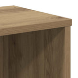 Bookcase Artisian Oak 50x25x105 cm Engineered Wood 852797