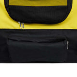 2-in-1 Pet Bike Trailer & Jogging Stroller Yellow and Black 92439