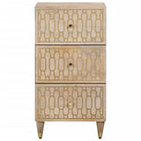 Side Cabinet 40x33x75 cm Solid Wood Mango 358271