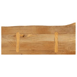 Table Top Live Edge 90x30x3.8 cm Solid Wood Mango 370479