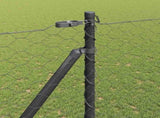 Welded Wire Fence with Spikes 10 x 1.6 m 3353218