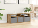 Lowboard with Drawer Artisan Oak 87 x 27.5 x 43 cm 8000587