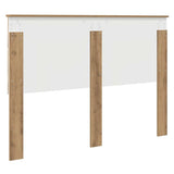 Headboard with Headboard Artisan Oak 140 cm Engineered wood 887768