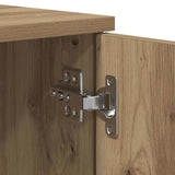 Storage Bed Frame Artisan oak 100 x 200 cm Engineered wood 3335188
