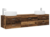 Bathroom Furniture Set 3 pcs Old Wood 49.5 x 44.5 x 66 cm 3405921