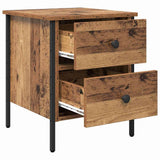 Bedside Cabinet with Drawer Old wood 40 x 42 x 50 cm 871246