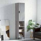 Highboard Grey Sonoma 34,5x34x180 cm Engineered Wood 3198999
