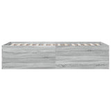Bed Frame without Mattress Grey Sonoma 90x200 cm 3280970