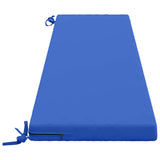 2-Piece Bench Cushions SOEST 2 pcs 100% Polyester Royal Blue 949171