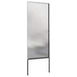 Garden Privacy Screen Silver 50 x 140 cm Stainless steel 876291