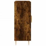 Sideboard Smoked Oak 69.5x34x90 cm Engineered Wood 830185