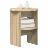 Side Cabinet 2 pcs Sonoma Oak 40 x 50 cm Engineered Wood 899821