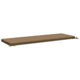 2-Piece Bench Cushions SOEST 2 pcs 100% Polyester Taupe 949423