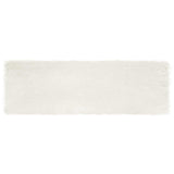 Faux Sheepskin Rug TAFALLA White 80 x 250 cm Polyester 42021458