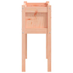 ZNTS Garden Planter with Legs 70x31x70 cm Solid Wood Douglas 837560