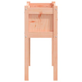 ZNTS Garden Planter with Legs 70x31x70 cm Solid Wood Douglas 837560