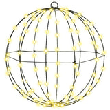 Ball with 192 LEDs 2 pcs Warm white 40 x 40 x 43.5 cm Metal 42019110