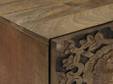 Bathroom Cabinet Brown 38 x 33.5 x 58 cm Solid Mango Wood 4018353