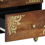 Bedside Cabinet with Drawer 2 pcs Honey Brown 40 x 33 x 46 cm 4018735