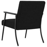 Armchair Black 59 x 75 x 78 cm Fabric 42017672