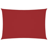 Sunshade Sail Oxford Fabric Rectangular 3x6 m Red 135653