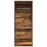 Wardrobe Old Wood 80x50x200 cm Engineered Wood 3307799